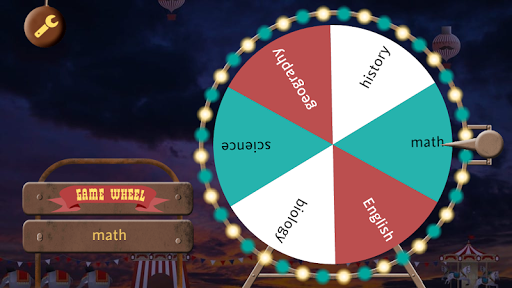 Make your game wheel! Screen 3