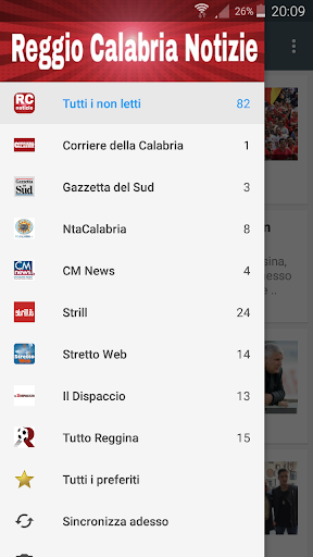 Android application Reggio Calabria Notizie screenshort