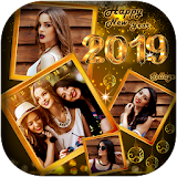 Happy New Year Photo Collage 2019 icon