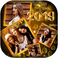 Happy New Year Photo Collage 2019