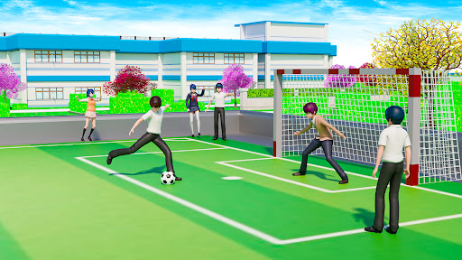 Anime Girl High School Story Screen 2