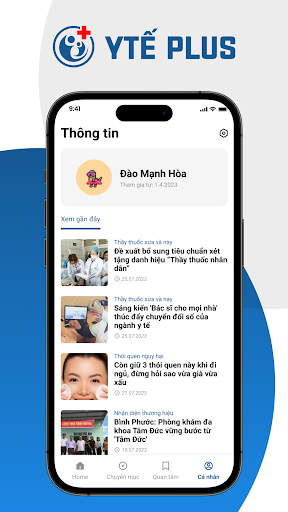 Y Tế Plus Screen 2