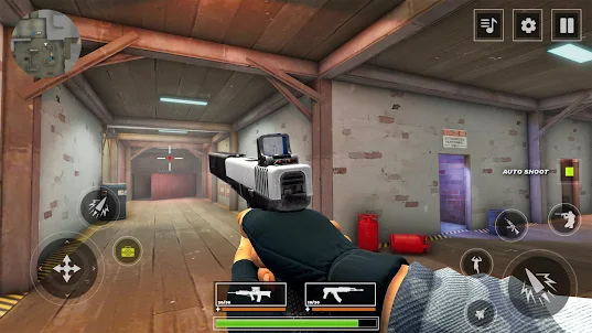 사격게임: 총게임- 오프라인 시뮬레이션