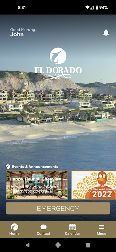 Android application El Dorado Golf & Beach Club screenshort