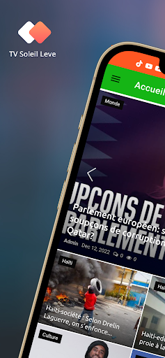 Android application TV Soleil Leve screenshort