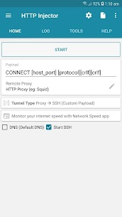 HTTP Injector Lite (SSH/Proxy) VPN 1