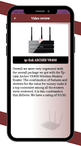 tp-link ARCHER VR400 Guide