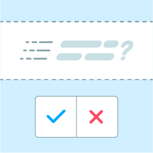 True or False logo