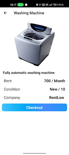 RentLow Rental Appliances Screen 2