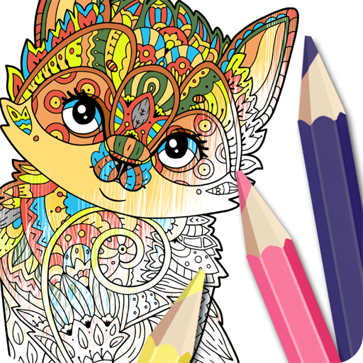 Cat Coloring Pages for Adults  Icon