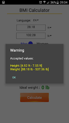 Advanced BMI Calculatorのおすすめ画像3
