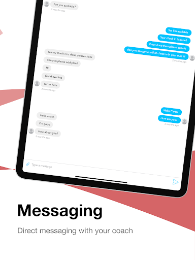 Coached by Gary and Nat