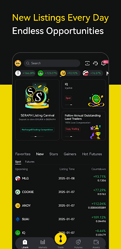 Screenshot of LBank - Buy Bitcoin & Crypto