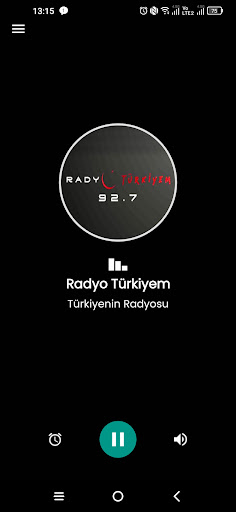 Android application Radyo Türkiyem Kayseri FM 92.7 screenshort