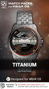 Titanium Watch Face