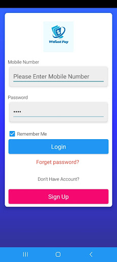 We Fast Pay Screen 2