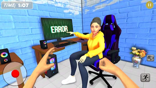 Internet Cafe Job Simulator 3D