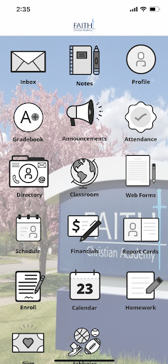 Faith Christian Academy Wausau Screen 2