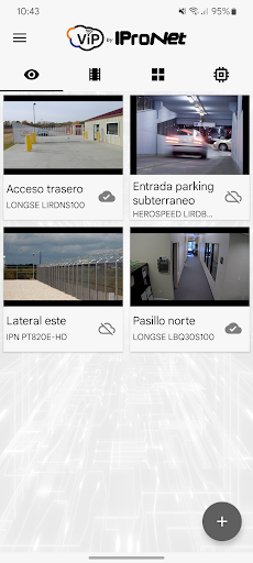Aperçu de l'application