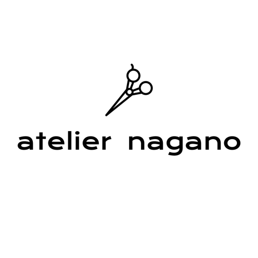 美容室・ヘアサロン atelier nagano（アトリエナ logo