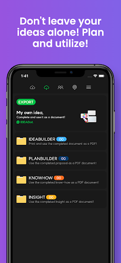 IDEADot._Idea & Plan with GPT. Screen 3