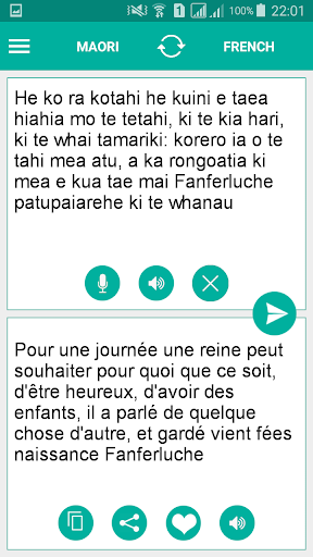 Maori French Translator Screenshot