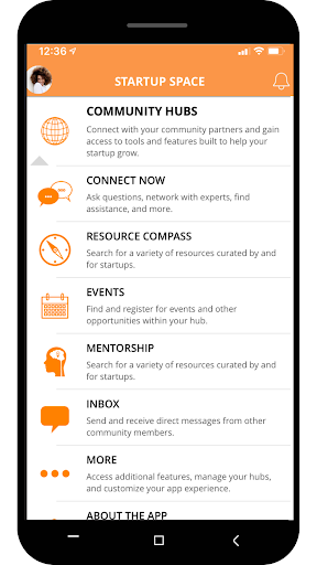 Android application Startup Space screenshort