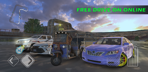 Racing in Car - Multiplayer apkpoly screenshots 7