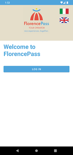 Android application FlorencePass screenshort