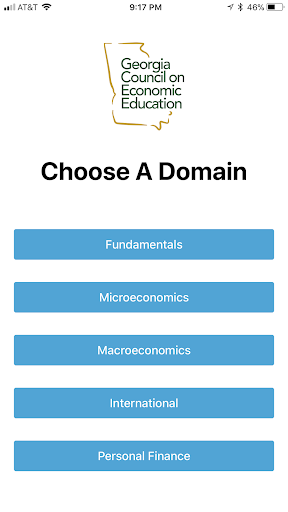 GCEE Economics Test Prep Screen 2