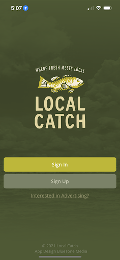 Android application LocalCatch screenshort