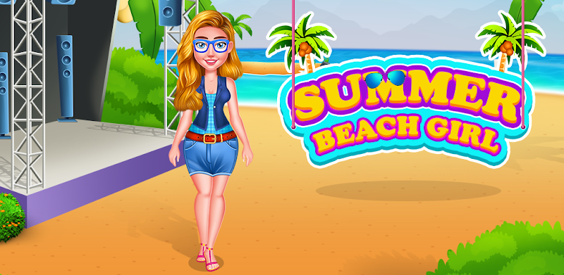 Summer Beach Girl Fun Activity