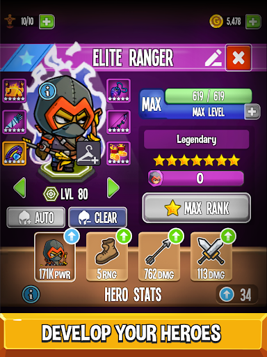 Five Heroes: The King's War - Role Playing - games