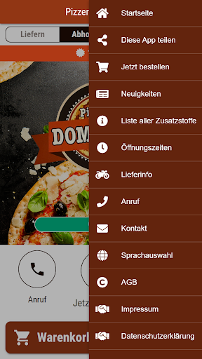 Pizzeria Dominous Screen 3