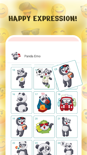 Emoticon Stickers Screenshot 4 - AppWisp.com