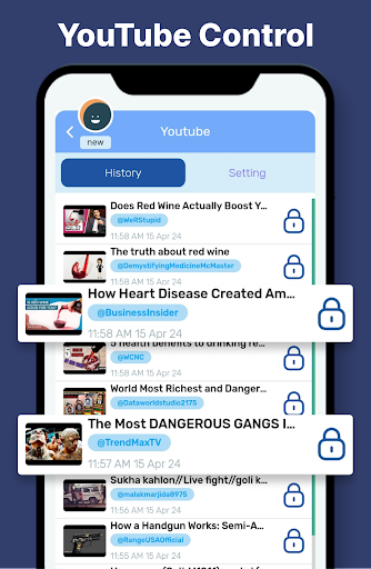 KidsNanny Parental Control App Screen 3