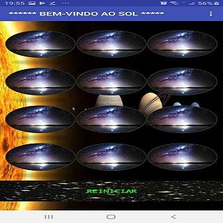 Android application Jogo Da Memória Sistema Solar screenshort