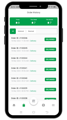 Iart Shopping - Store Partners Screen 2