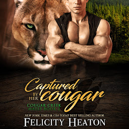 「Captured by her Cougar: A Forced Proximity Fated Mates Feline Shifter Romance Audiobook」圖示圖片