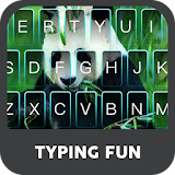 Panda Bamboo Keyboard Theme icon