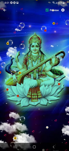 Saraswati Live Wallpaper