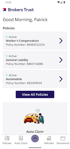 Brokers Trust Insurance (BTIG) Screen 2