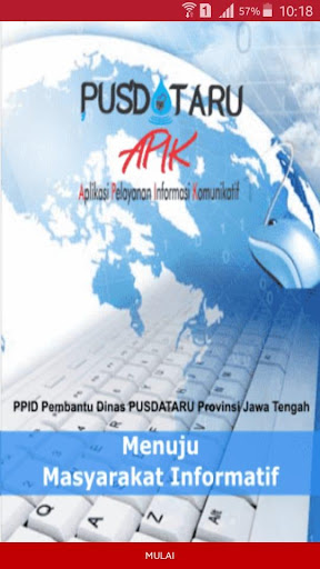 Android application Pusdataru APIK screenshort