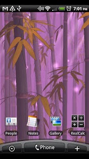 Bamboo Forest Free L.Wallpaper Screenshot
