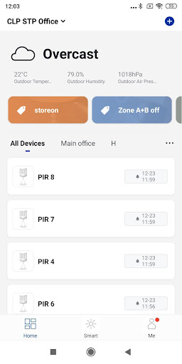 Smart Sensor Automation Screen 2