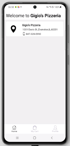 Gigios Pizzeria Screen 2