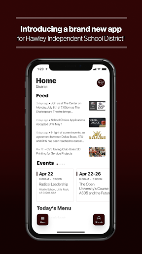 Android application Hawley Independent School, TX screenshort