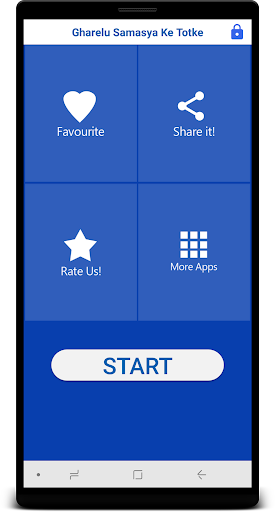 Android application Gharelu Samasya Ke Totke screenshort