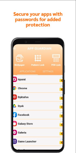 App Guardian - AppLocker Screen 2