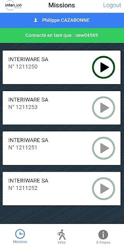InteriTrack Screen 2